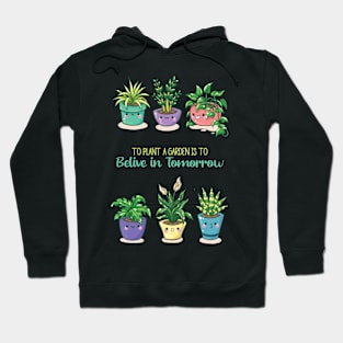 Plant a Garden - BiillustrationID Hoodie